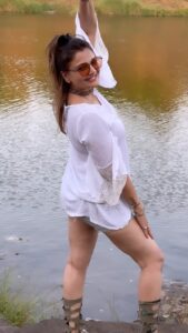 Deepshikha Nagpal Instagram - Don’t cry over the past, it’s gone. Don’t stress about the future, it hasn’t arrived. Live in the present and make it beautiful..
.
.
#livelife #live #moment #smile #happy #blessed #loveyourself #❤️ #greatful #trending #reelsvideo