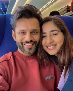Disha Parmar Instagram - Happy 1st anniversary my love … 1 year has passed by and so fast… i am so blessed to have you as my life partner! Really want you and only you for agle 7 janam however cliche it sounds. 😛 Your inner beauty makes me shine everyday .. I love you wifey! To many more years of laughter happiness and cute moments together ..🥂❤️ #DisHul