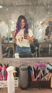 Gulki Joshi Instagram - Now that's what I call a Happy Holi !! 
Thankyou @s_u_v for the inspiration & being the perfect companion for such a tedious process!!! 
Thankyou @happyinthehead. 

#finally #lovemyhair #haircolor #mermaid #newlook