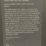 Gurbani Judge Instagram - Last of the MET musings 🖼 #HeArtLife #lovemusuems #NYC #TheMET #ALittleArtEveryday #ALittleNYCeveryday #:) Work pictured: Statues of Adam & Eve by Auguste Rodin. Portraits by Alice Neel’s exhibit ‘People Come First’. Réne Magritte, The Eternally Obvious ( love* this piece, it’s on the first slide behind me on the top right). Franz Kline, Black white & Gray. Rashid Johnson, The Hikers. Autumn Landscape, Tiffany Studios. (No paint was used for this, just glass in different states, molten, wrinkled, textured. Beautiful. Instagram limit of 10 sadly couldn’t add more to this post 🥲 The Metropolitan Museum of Art, New York