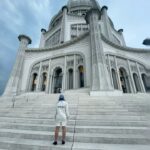 Gurbani Judge Instagram - All the vibes 🌀 It started to pour the minute we left. Was cloudy, cool and windy while we walked around and took it in. You could only feel the wind, hear the water and sense the stillness that are so deeply embedded in places of worship. Kind of makes you want to imbibe that within yourself too, no? Love that. Be your own little temple and place of worship. Kneel for yourself and say a little prayer.. honour and servitude. Amen. #ChiTown #BahaiHouseOfWorship #serenity #stillness #alltheThanks Baha'i House of Worship for North America