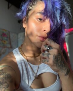 Gurbani Judge Instagram - 💜 💜 💙 💙
Do you see Purple or Blue? 
🧿🧿👽👽

Color, currently.

It changes everyday. I love that. 
It looks different in different light, 
No constant.

#colorstory #noconstant #loalife #mayweremainconstantlychanged #evermore