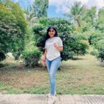 Hasini Anvi Instagram - Skies of blue.☁️✨ #hasinianvi ICFAI IFHE Deemed University Campus