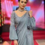 Hrishitaa Bhatt Instagram - Have a GREYt day 💗😂 . . . . Styled by - @stylebyriyajn Assisted by- @moreprachi__ Outfit- @pinkpeacockcouture Jewellery - @tarannumjewelry Coordinated by - @moushumibanerji Makeup- @manish_kerekar Hair- @makeovrsbyritaa . . . . #hrishitaabhatt #bollywoodactress #mumbaiinfluencer #mumbaiinstagrammers #mumbaidaily #mumbaigram #mumbaifashion  #bollywoodfashion #bollywoodstyle #indianactress #glitz #glamourous #greyoutfit #alldressedup #fashioninspiration #lookoftheday #ddnational #ddnationalrangoli #rangoli