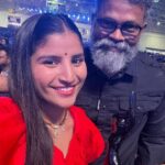 Indravathi Chauhan Instagram - Thanks to #Filmfare award 2022 Best female singer of the year2022 🎬😍🙏🏻 #aryasukku sir🙏🏻❤️&#thisisdsp sir😍🙏🏻