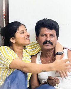 Indravathi Chauhan Instagram - Dad’s little princess👑😘❤️…