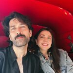 Jankee Parekh Instagram - The greatest way to stay in the pink of health is to experience JOY in its most unadulterated form. ‘JANKEE & DJ LLOYD’ promise you a constant supply of happiness for a long time to come...Let the music play, let the celebrations begin & let the JOY flow🌟