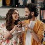 Jankee Parekh Instagram - A couple decades ago I decided to PURSUE @jank_ee and today I feel so thankful to the universe that inspite of being ‘that guy’ on Indian Television who embodies romance like no one ever has, she ‘allows’ me the wings to PURSUE my true passion which is of being the true lesser half to her beautiful self. Thank you @pursuedrinks for helping me PURSUE my everlasting love this Valentines Day & quenching my thirst. #LoveMoveLivePursue #LoveOnReels #ValentinesDay