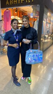 Jasleen Matharu Instagram - It was super fun to make reel with you 
@jasleenmatharu 😍💖 #jodhpurairport 
.
.
.
.
#reelsdaily #reelkarofeelkaro #viral #explore #ReelWithDS #_deekshasoni10 #jodhpur #trending #reels #foryou