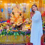 Jasleen Matharu Instagram - Ganpati bappa morya 🎉🙏🏻 Mumbai, Maharashtra