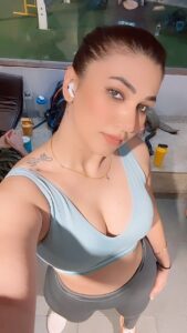 Jasleen Matharu Instagram - Vibe 💯❤️

@sykz_gym