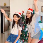 Juhi Parmar Instagram - Christmas is that time of the year when it’s all about joy and cheer! And as you all know Samairra and I love dance….a small jolly Xmas dance coming your way! Merry Xmas and Happy Holidays! #xmas #merryxmas #christmas #christmastime