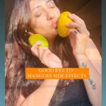 Juhi Parmar Instagram - It’s that season of the year again when our homes are flooded with mangoes. But if you feel you have to stay away due to the heat, pimples, etc that they may cause then don’t worry! Here’s a quick age old solution that lets you enjoy the mangoes and yet not worry about any side affects! And if you want some quick mango recipes coming, comment below and I promise to share soon. #AapkiDemandMeriCommand #mango #mangoes #simplehack #mangolove #reels #reel #reelitfeelit #reelsinstagram #reelsvideo