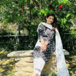 Juhi Parmar Instagram - Closest to nature, with the radiating sun, the bright greens and the chirping birds 🕊️🦚 Can this last forever? #naturelover #nature #naturephotography #naturephoto #jimcorbett Aahana The Corbett Wilderness