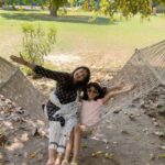 Juhi Parmar Instagram - Both of us love traveling but what adds to the memories is when one is surrounded by beauty and experiences that are unmatachable. As we dance away, we are surrounded by greens which we rarely get around us! Beauty at its best @aahanaresort 💚 #aahanaresort #luxurytravel #luxurytraveller #weekendgetaway #luxuryresort #travelblogger #experience #jimcorbett #corbettnationalpark #reels #reel #reelsinstagram #reelitfeelit