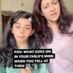 Juhi Parmar Instagram – A child’s POV, whoever knew they can think this way but yes remember the other side of the coin! Humour with a little bit of truth!
Yelling won’t serve the purpose. Try gentle parenting instead.
#HappySunday #happyparenting #responsibleparenting #gentleparenting #reels #reel #reelsinstagram #reelitfeelit