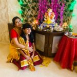 Juhi Parmar Instagram - And Bappa your are Here! Can’t express the feeling of welcoming you home every year! The positivity is unbeatable, the happiness unmatched! #Gratitude #GanpatiBappaMorya #ganeshchaturthi #Bappa #Ganesha