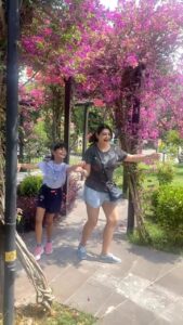 Juhi Parmar Instagram - Some moments when you look back seem surreal, and have you smiling....Here’s one such beautiful video that brought back memories of one of our trips from 2022....Hoping that this year is a good mix of work and travel with lots of beautiful memories! 
#throwback #throwbackmemories #vacationmemories #happy #blessed #reels #reel #reelsinstagram #reelsvideo #reelsindia