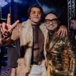 Karanvir Bohra Instagram - 2 Rockstars in one frame.... #happybirthday @bpraak I gotta tell you, 80's style is my fav... The era of OG #rockstars