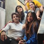 Karanvir Bohra Instagram - We are family ... Like the #adamsfamily @shru2kill @simplekaul @harshvasishth @additemalik #shararatforever @baojiasianhome