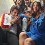 Karanvir Bohra Instagram - We are family ... Like the #adamsfamily @shru2kill @simplekaul @harshvasishth @additemalik #shararatforever @baojiasianhome