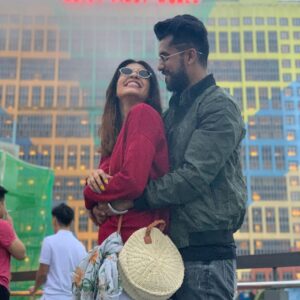 Kishwer Merchant Instagram - And just like that.. 12 years ho Gaye 🥂⭐️❤️🧿