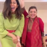 Kishwer Merchant Instagram - Deliiiiiiii with Deluuuuuu and Shweta 😁❤️