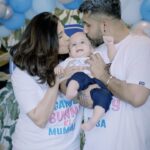 Kishwer Merchant Instagram - Presenting our Ganju Rai ❤️🧿 @nirvair.rai #SuyyashRai #kishwermerchant #saadireelsaadifeel #Sukishkababy #trendingreels #ticktickboom #babyboy #babyreels #mundan 📸 : @harikesh_wrc_ ❤️