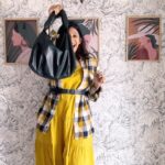 Kishwer Merchant Instagram - A lot of you think I have lost weight .. I had and then covid happened, travel happened , i got lazy , kept eating so i am back to wearing cheat clothes 🤣 watch this video of how i try and hide my weight 😝 only till i start working out and dieting again , which starts Monday 🤟
