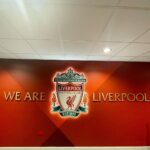 Madhurima Roy Instagram - Live from Anfield❤️ .. A day I dreamt of, joked with my friends, about being there someday, right there with my favourite team playing, soaking in that atmosphere, the dressing room, everything about it, was so magical. I still can’t believe I made it here. This is Anfield, and “You’ll never walk alone” A match to be witnessed live slowly but surely 🤞 Bucket list. Check ✅ Continuing to dream 💭 ❤️ .. #ynwa #liverpoolfc #fangirling Anfield, Liverpool