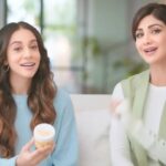 Madhurima Roy Instagram - Winter is coming…🥶☃️ Everywhere but Bombay 🙄 @theshilpashetty and I using @mamaearth.in this winter! Ya’ll try it too 💙 … Directed by @kushaalchawla Produced by @theestoot Casting @tanya.dudeja .. #tvc #ad #mamaearth #wintercream #shilpashetty