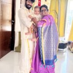Mahat Raghavendra Instagram - Wish you all a very happy & a prosperous #vinayagarchathurthi ❤️ May lord ganesh remove all the obstacles of your life! Protect you from evil and fulfill all your wishes 😇🤗 @adhiyamanraghavendra 😘