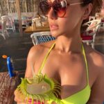 Mahek Chahal Instagram – Girls just wanna have sun. ☀️🔆🌞. 

#sun #cocktails #beachlife #relax #metime #thinkverylittle #happiness #loveyou #sunglasses #actor #naturelover
