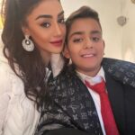 Mahek Chahal Instagram - Abt last night. With my nephew Kabir 😍😍😍😍😍 ROOH