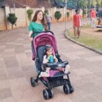Mahhi Vij Instagram - Whether it’s going to park or malls Tara loves her LuvLap stroller.As a mother I have to be sure of Tara’s security and her comfort.The reason for me choosing LuvLap stroller is the space Tara gets,and is European safety standard certified -5 point safety harness - 3 position seat recline - Reversible handlebar - 360 degree front wheel rotation So if u too are looking for a stroller you know which one to get for your child #luvlap @luvlap.in #ad