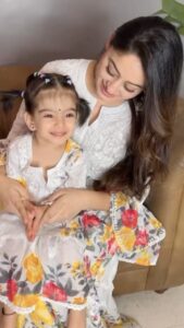 Mahhi Vij Instagram - The World in my arms ❤️ Thank you for choosing me!  Being your mother, makes me a better person ❤️