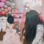 Mahhi Vij Instagram - ❤️❤️❤️❤️ Decor @party.perfetto Cake @playing_oven Tara s dress @darleen.couture
