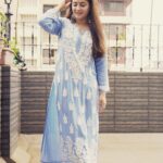 Mahhi Vij Instagram - Everyone wants to be the sun to brighten up someone’s life, but why not be the moon to shine on someone’s darkest hour 🌺 👗 @labelzoya #suit #indian #laagitujhselagan