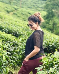 Malavika Menon Instagram - Everything in nature invites us constantly to be what we are ✨😍🌝