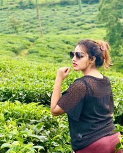 Malavika Menon Instagram - Everything in nature invites us constantly to be what we are ✨😍🌝