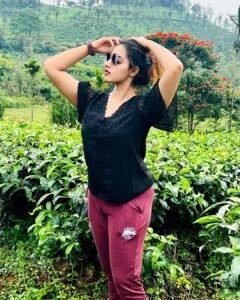 Malavika Menon Instagram - Everything in nature invites us constantly to be what we are ✨😍🌝