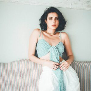 Mandana Karimi Instagram - I woke up feeling sky, I stole it's blue! 
.
.
.
Top- @happispacein
Shorts- @shopwithspace @mintandmilkpr
Ring- @tanzire.co
Necklace- @azgaofficial & @mnsh.design
.
Styled by @anshikaav
Assisted by @anushaaaaaa10
Production by @socialfabric_
Hair & Makeup by @charlottewang_hmua
.
.
.
.
#mandana #mandanakarimi #photography #shooting #fashionphotography #photoshoot #bollywoodfashion #collaboration #lifestyle #explorepage #bollywoodactress #bollywood #luxurylifestyle #model #portraitphotography #makeup #styling #outfitoftheday #modellife
#shoot #portrait #fashion #ootd #bollywoodlife #fashionshoot  #bollywoodupdate