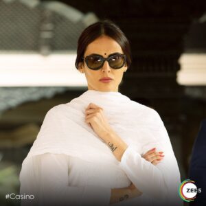 Mandana Karimi Instagram - To everyone else: Its a time of mourning
To Rihanna: It's time to step up and grab power 😎 
What do you all think Rihanna is planning and hiding behind those sunglasses? 
#MyGameMyRules #CasinoOnZEE5 Premieres 12th June
