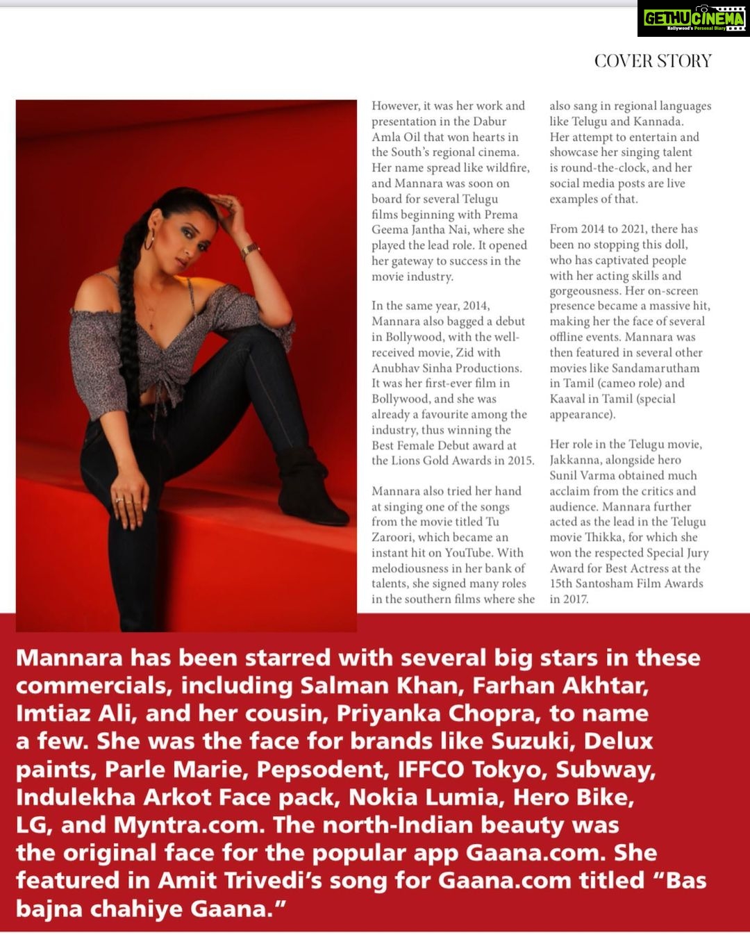 Mannara Instagram - Magazine @passionvista Photographer ...