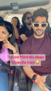 Megha Chakraborty Instagram - Watch till end😂 and tag your ‘trend wala friend’

#meghachakraborty #sahilphull #friendship #trendingreels #funny #reels #reelsinstagram #reelkarofeelkaro #reelsvideo #reelsindia #funny #griup #longdrive