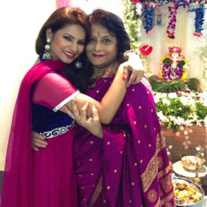 Megha Dhade Instagram - “A mother’s happiness is like a beacon, lighting up the future but reflected also on the past in the guise of fond memories.” —Honore de Balzac ❤️#happymothersday #mothersday2021