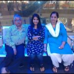 Meghana Lokesh Instagram - The void that my father left behind can never be filled, life turned totally unfair for us, he would have turned 60 if he were alive today, We as family could have celebrated many more moments together, but dreams were shattered. We miss him everyday. A few days back when I returned home from shoot I got a parcel, when I opened this gift parcel..for the first time in life I experienced how surprise really feels like, I was extremely happy but also crushed to the ground in agony.. Hugged the picture and cried my heart out.. our family’s dreams got shattered but thanks for bringing my dream in a frame! Thanks for this priceless gift my lovely #wellwisher Hyderabad