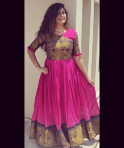 Mohana Bhogaraju Instagram - Andariki SRI RAMA NAVAMI Subhakankshalu!!
Outfit👗: @madhviartstudio ❤️