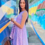 Mugdha Chaphekar Instagram - Friday Vibe💜 . . . . . #love #mugdhachaphekar Wearing @lavanyathelabel 💜 Mumbai, Maharashtra