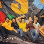 Mugdha Chaphekar Instagram - This weekend #ArHaan #PraNbir and #ArHana got together. Howazzat?!!! @iamravish_desai @kaul_me @theonlyzeeshankhan @appy__77 #Kaira ❤️